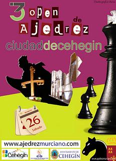 Cambio de fecha del III Open de Ajedrez Ciudad de Cehegin 2011