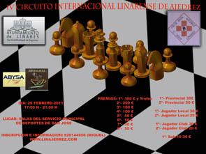 IV CIRCUITO INTERNACIONAL LINARENSE DE AJEDREZ IV CIRCUITO INTERNACIONAL LINARENSE DE AJEDREZ