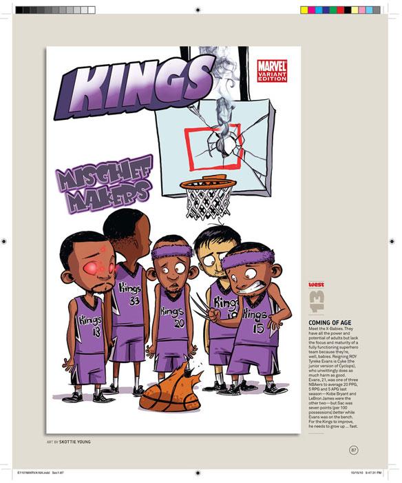 La NBA de Marvel La NBA de Marvel