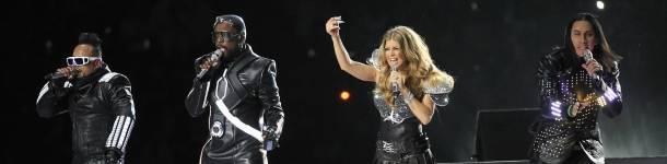 Black Eyed Peas en el Súper Bowl 2011 Deslumbran los Black Eyed Peas en el Super Bowl XLV