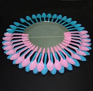 TUTORIAL: HACER UN ESPEJO CON CUCHARAS TUTORIAL: HACER UN ESPEJO CON CUCHARAS
