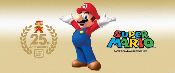 25 anniversario del nacimiento de Super Mario Bros 25 anniversario del nacimiento de Super Mario Bros