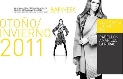 BAFWEEK Otoño/Invierno 2011 BAFWEEK Otoño/Invierno 2011