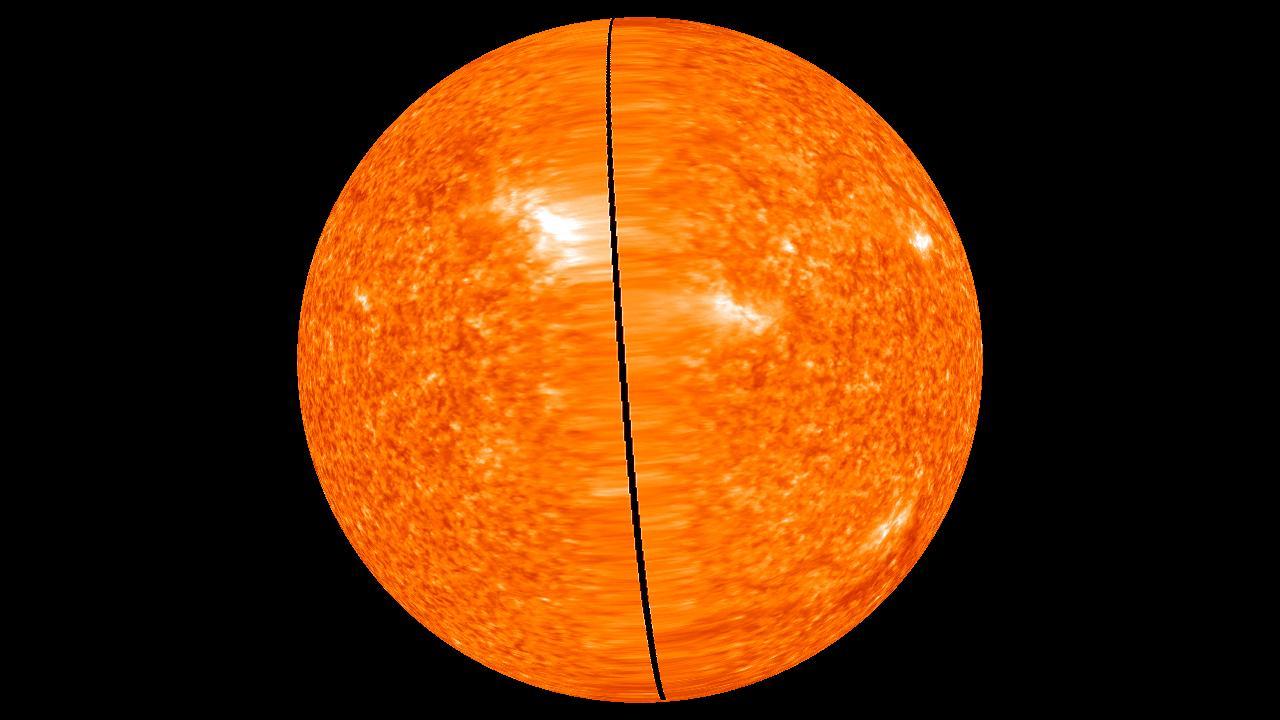 Observan a la vez las dos caras del Sol Observan a la vez las dos caras del Sol