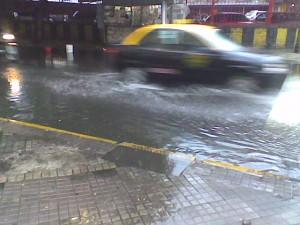 Llueve en Rosario