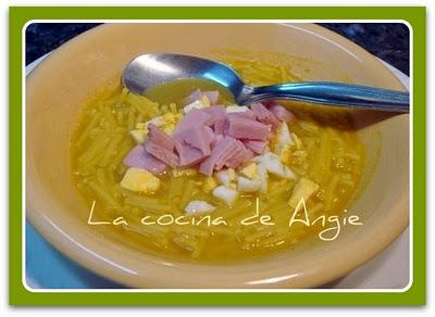 SOPA DE SOBRE