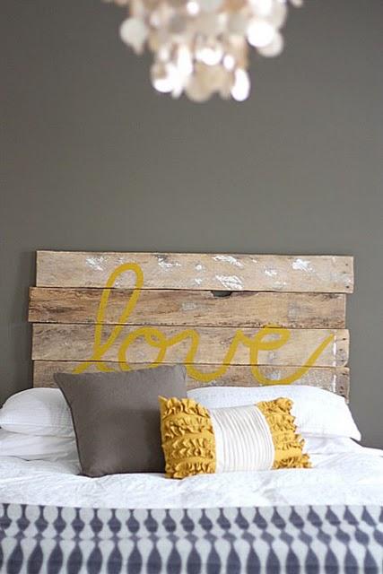 DECO-RECICLA: CABECERO HECHO CON PALETS DECO-RECICLA: CABECERO HECHO CON PALETS