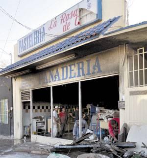 Queman una panadería en Ciudad Juárez Queman una panadería en Ciudad Juárez