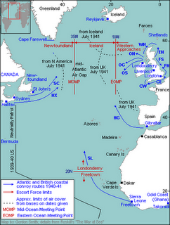 La Providencia y el Führer salvan la vida al Convoy HX 106 - 08/02/1941.