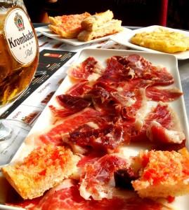 Jamón delicioso Restaurantes españoles en Londres: calidad de casa