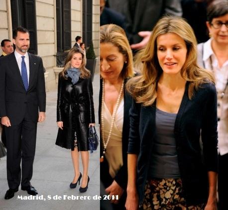 Don Felipe conmemora en el Congreso el 25 Aniversario de su jura de la Constitución. El look de Dña. Letizia