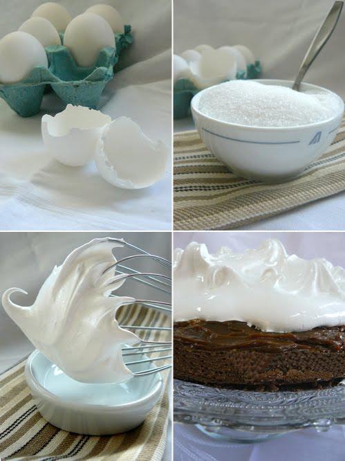 brownie, dulce de leche y merengue brownie, dulce de leche y merengue