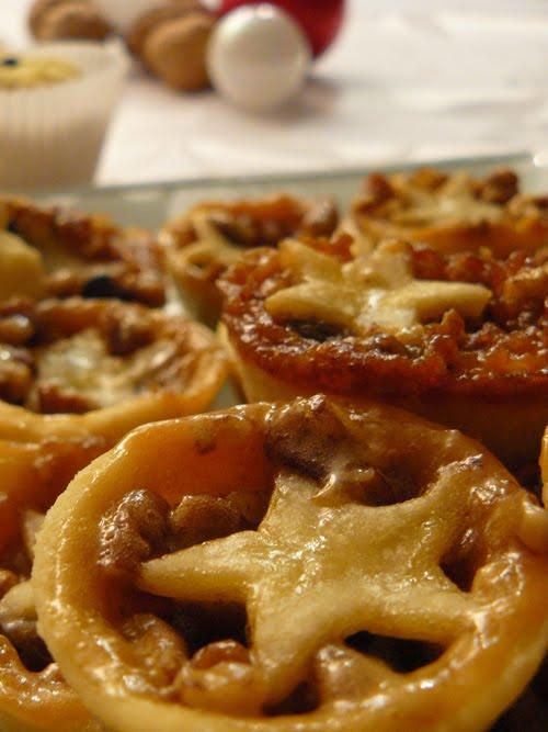 pecan pie + chocolate: con estrellas para navidad pecan pie + chocolate: con estrellas para navidad