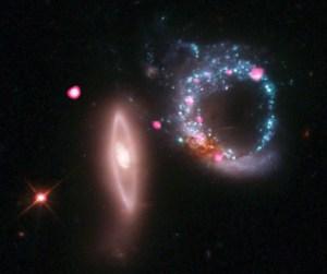 Chandra captura un anillo de agujeros negros