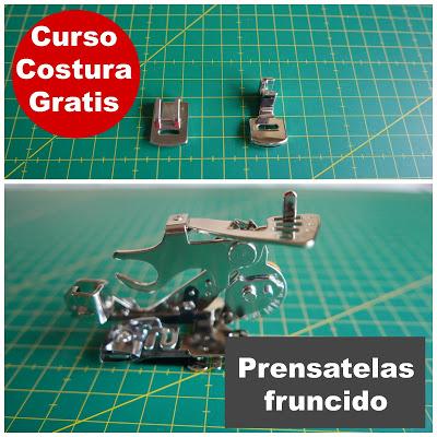 Prensatelas para fruncir