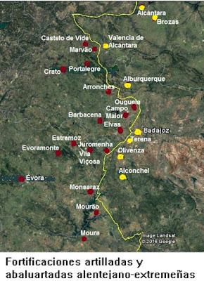 LAS FORTIFICACIONES EXTREMEÑO-ALENTEJANAS ANTE LA CANDIDA...