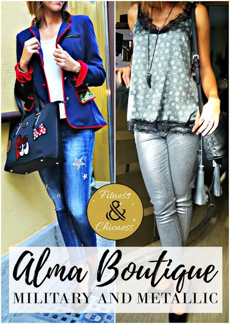 Alma Boutique: Military And Metallic Trend