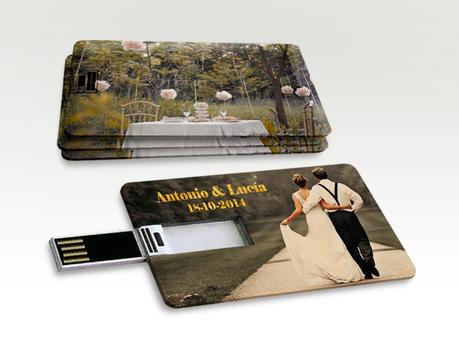 Tarjetas USB para Bodas