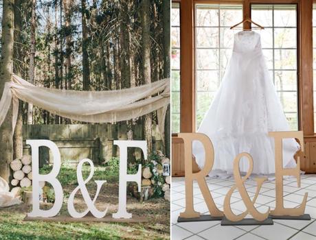 Letras gran formato para Bodas Letras gran formato para Bodas