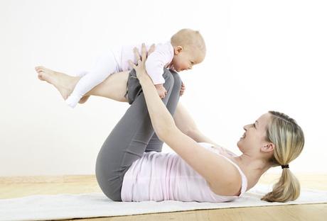 Yoga para mamás y bebés