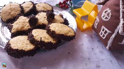 Galletas jengibre y chocolate