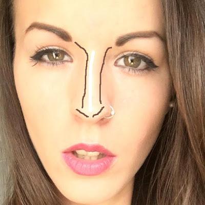 MINI TRUQUITO: DISIMULAR UNA NARIZ ANCHA. MINI TRUQUITO: DISIMULAR UNA NARIZ ANCHA.