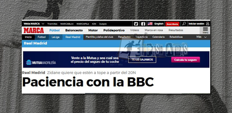 El diario Marca y la BBC