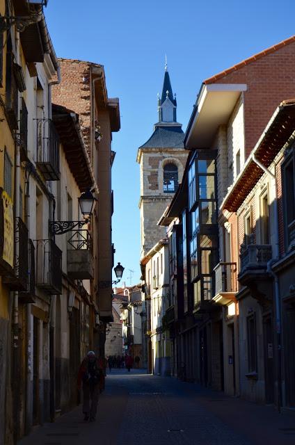 León, Carrión, Frómista, Palencia, Fuensaldaña.