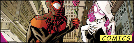 El romance entre Miles Morales y Spider-Gwen llega en enero