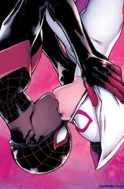 El romance entre Miles Morales y Spider-Gwen llega en enero