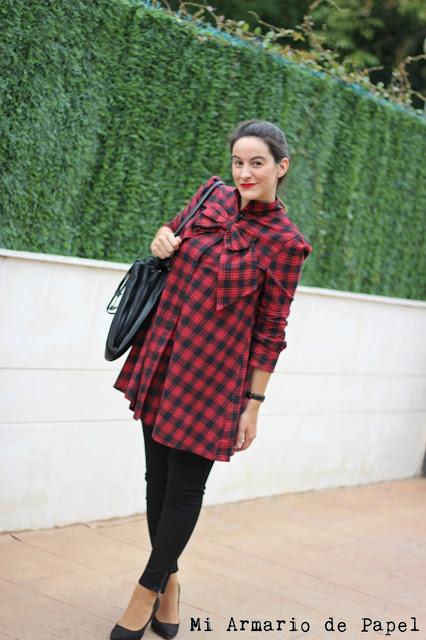 Outfit - Ideas para Vestir una Blusa de Cuadros