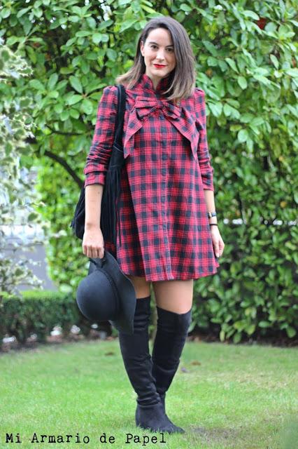 Outfit - Ideas para Vestir una Blusa de Cuadros