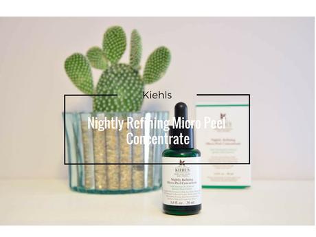 RECOMENDACIÓN DE HOY | NIGHTLY REFINING MICRO PEEL CONCENTRATE DE KIEHL'S.