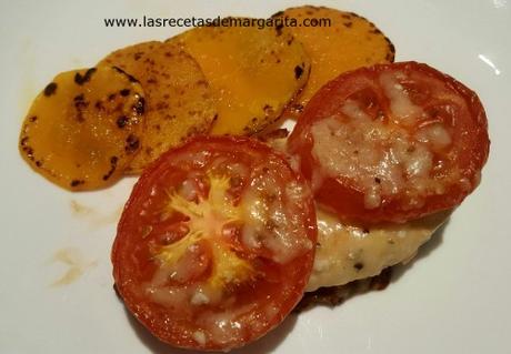 Pechuga de pollo a la milanesa