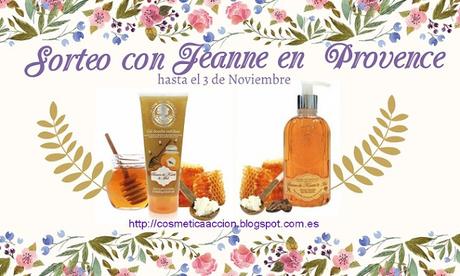 ¡SORTEO de un kit de productos de la nueva gama de Karité & Miel de JEANNE EN PROVENCE!