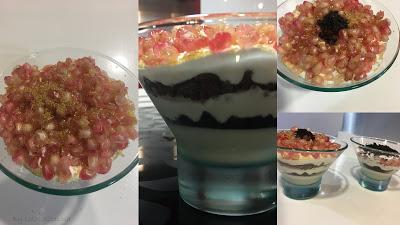 TRIFLE DE CREMA DE YOGUR, GRANADA Y OREO (DESAFIÓ DULCE DE OCTUBRE 2016)