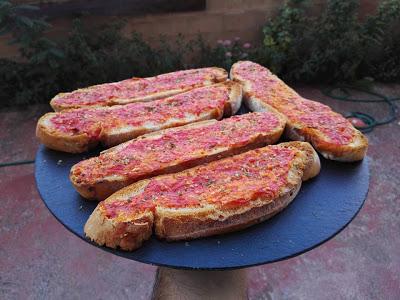 Pan tumaca al horno