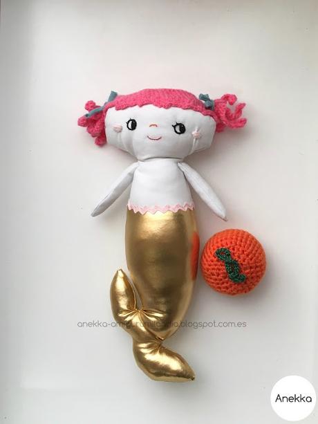 Handmade mermaid Martina