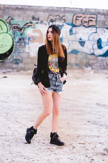 band tee GUNS&ROSES PRIMARK TEE