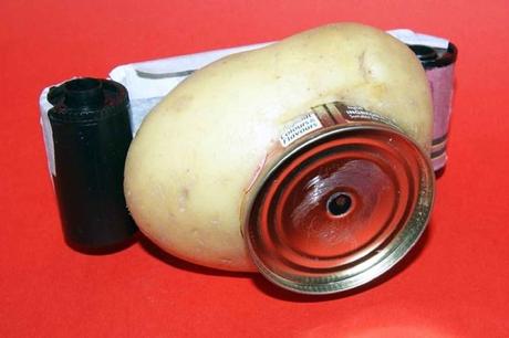 La ‘potatocamera’ o cómo fabricarse una estenopeica con una patata