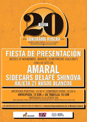 Fiesta Presentación SONORAMA RIBERA 2017