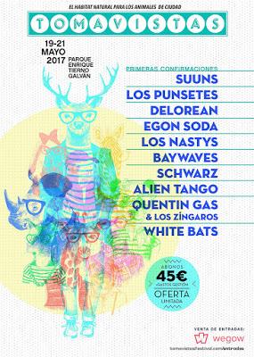 Festival Tomavistas 2017: Primeras Confirmaciones
