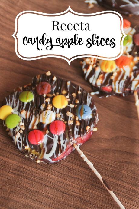 Receta: Candy apple slices