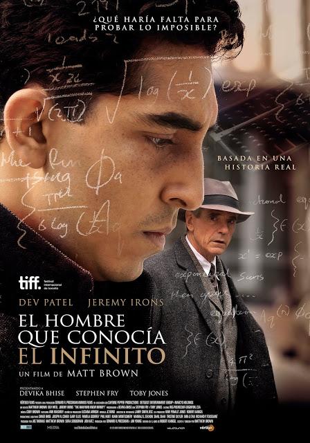 {Cine} El hombre que conocía el infinito (The man who knew infinity, 2015)