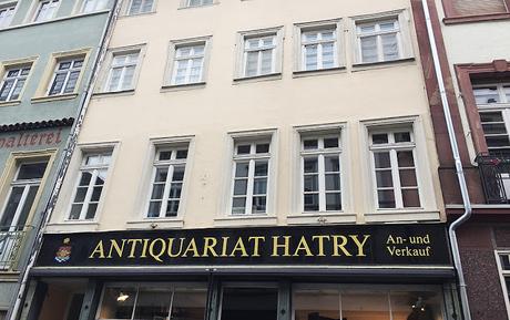 Librerías: Antiquariat Hatry