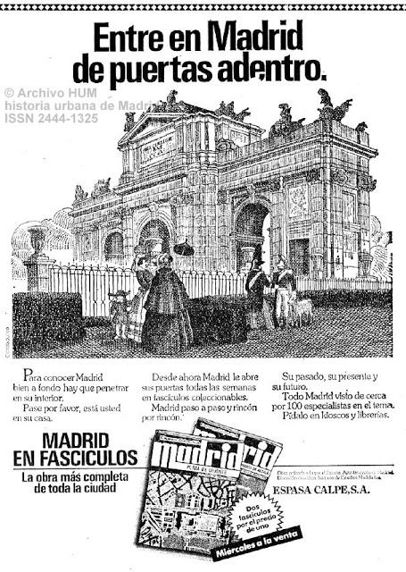 Madrid, una gran obra en fascículos Madrid, una gran obra en fascículos