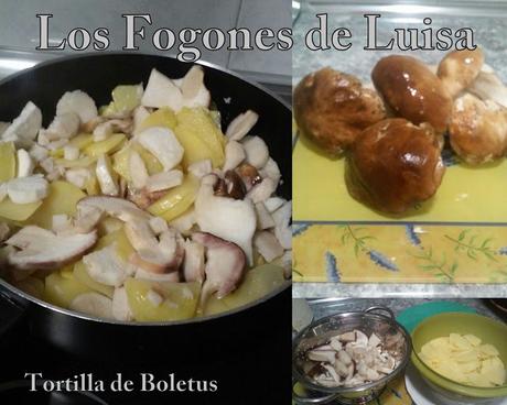 TORTILLA DE PATATA CON BOLETUS Y AIG 2016 TORTILLA DE PATATA CON BOLETUS Y AIG 2016
