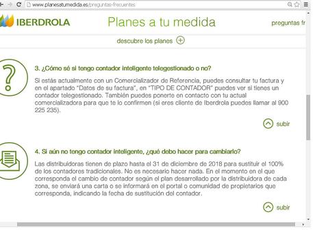 La nueva factura por tarificación horaria Iberdrola. Preguntas frecuentes