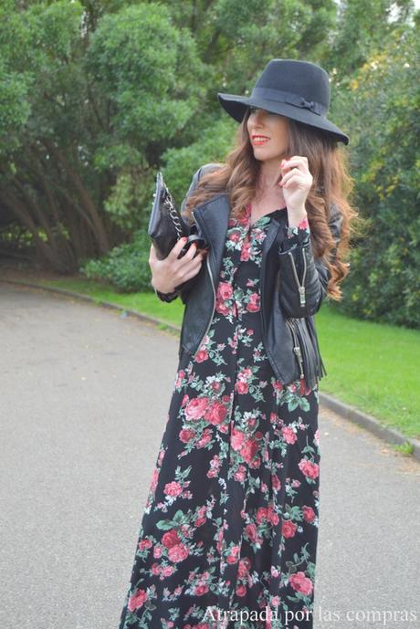 BOHO LOOK: VESTIDO CAMISERO FLORAL