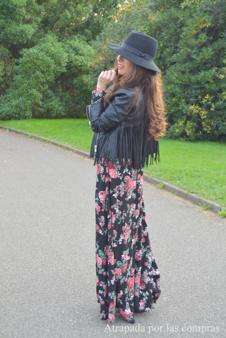 BOHO LOOK: VESTIDO CAMISERO FLORAL